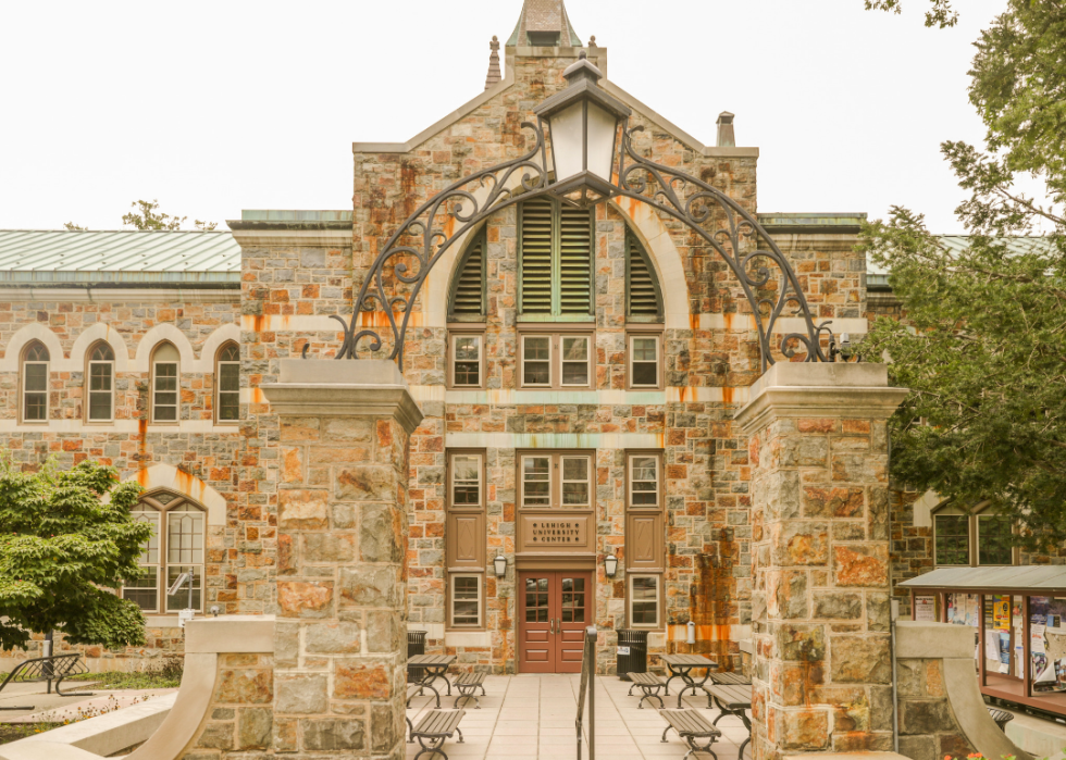 A stone building at Lehigh University.