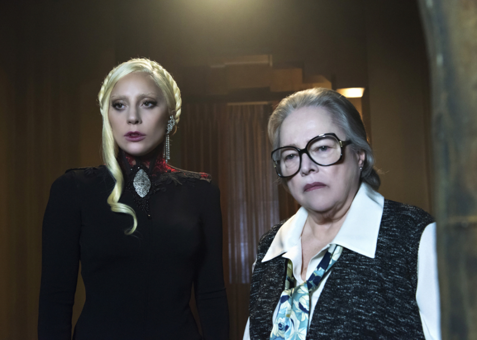Kathy Bates and Lady Gaga.