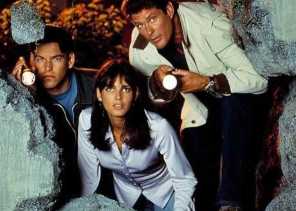 David Hasselhoff, Eddie Cibrian, and Angie Harmon.