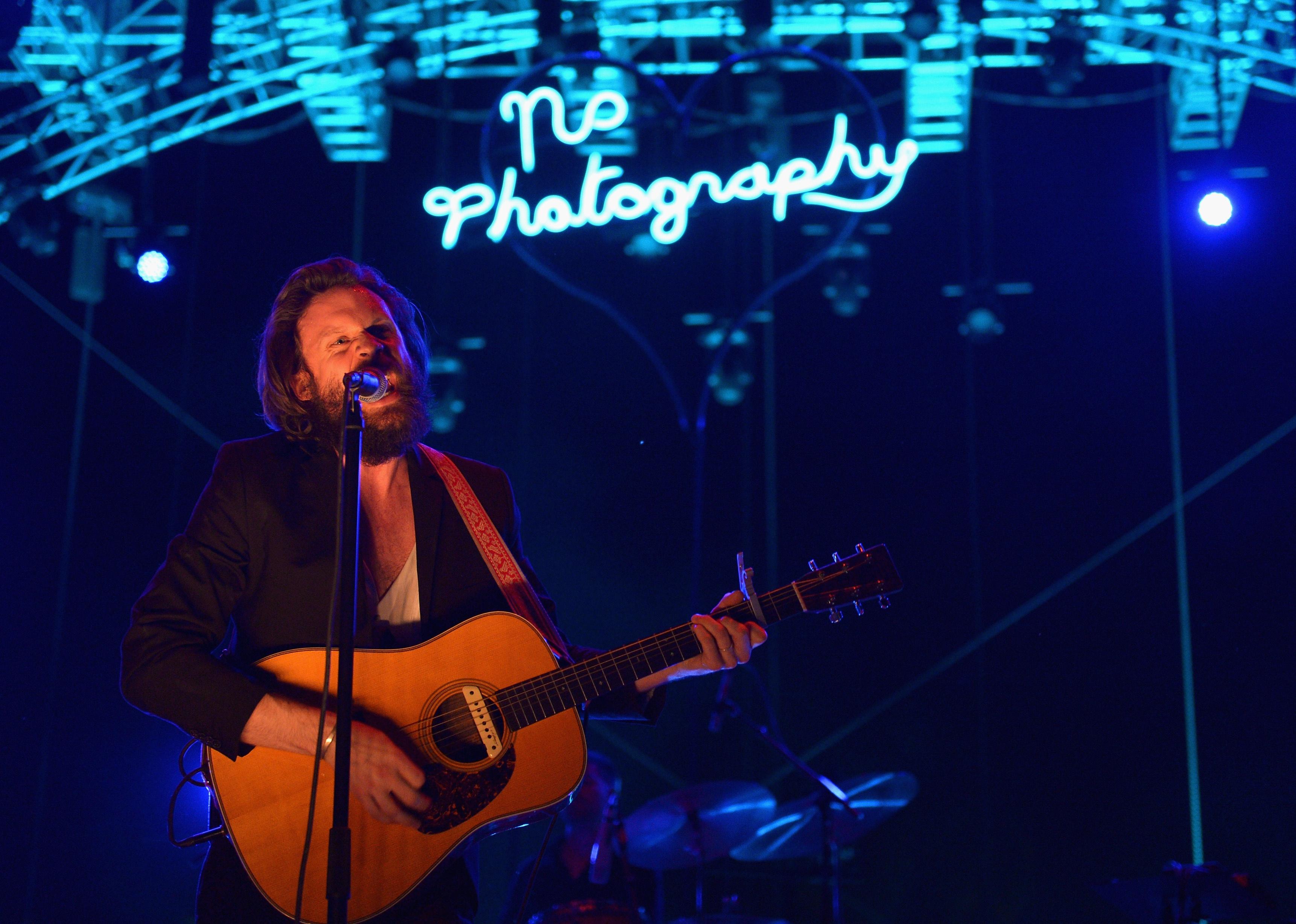 Father John Misty onstage