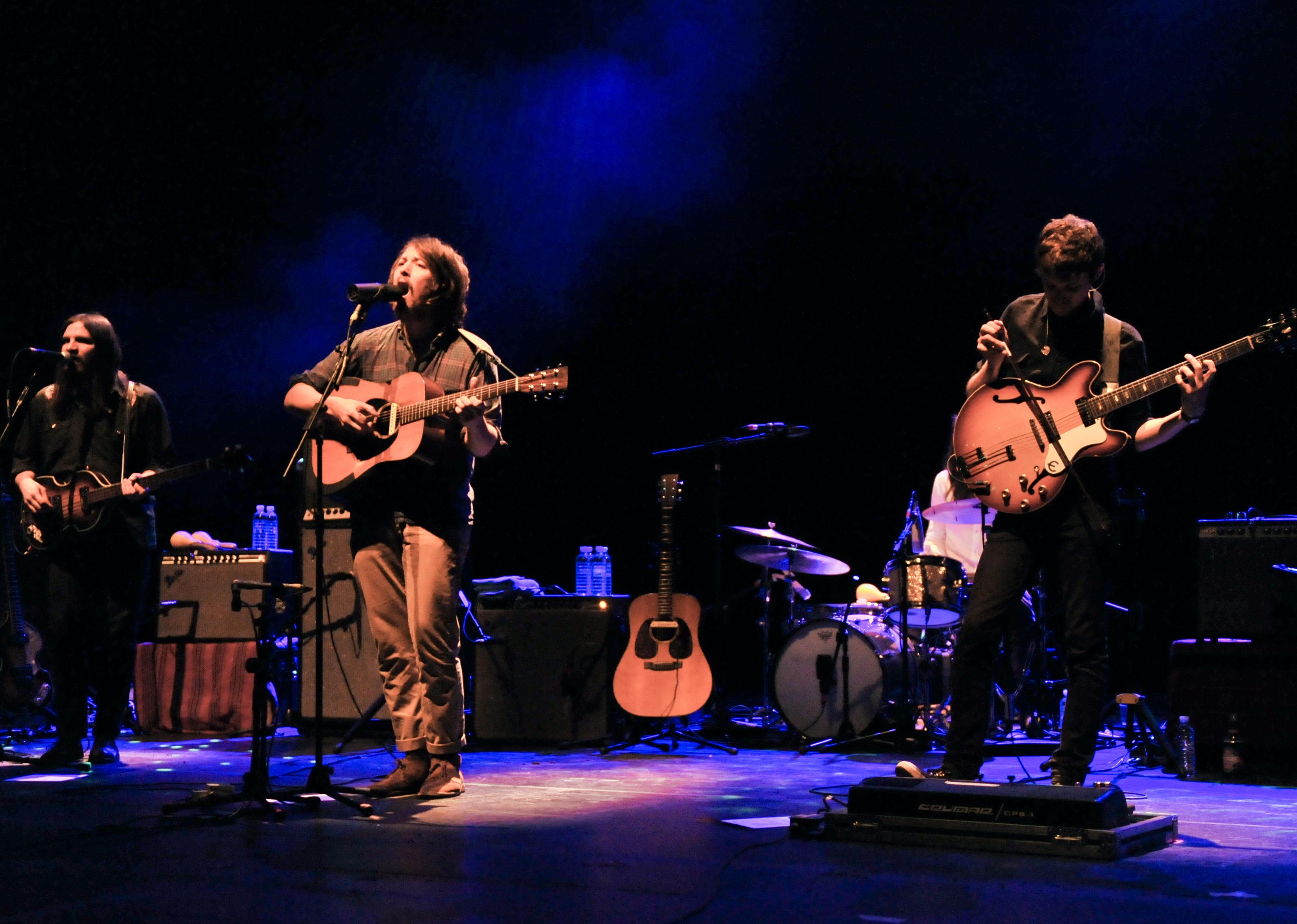 Fleet Foxes perform at a concert