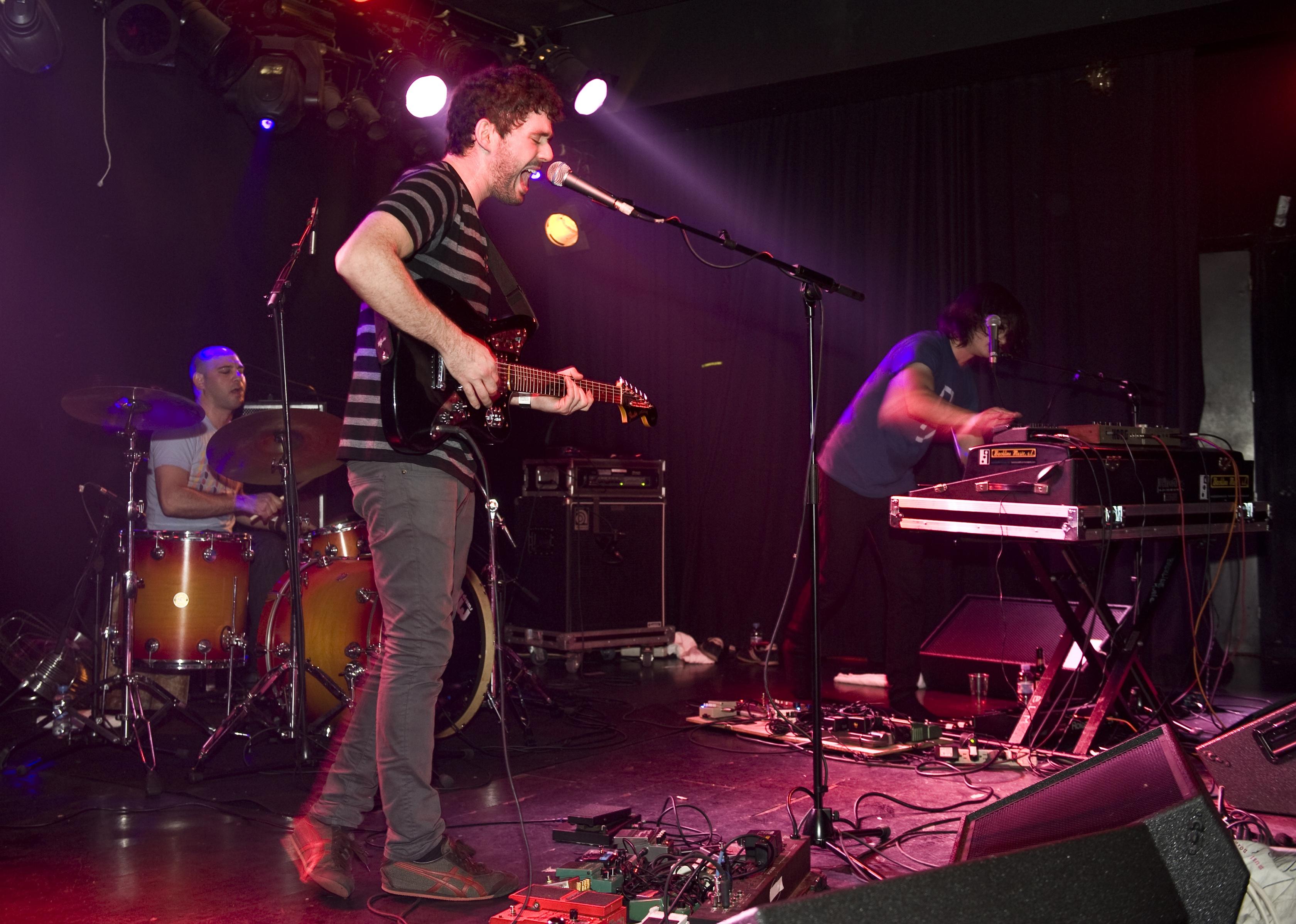 The Antlers perform onstage
