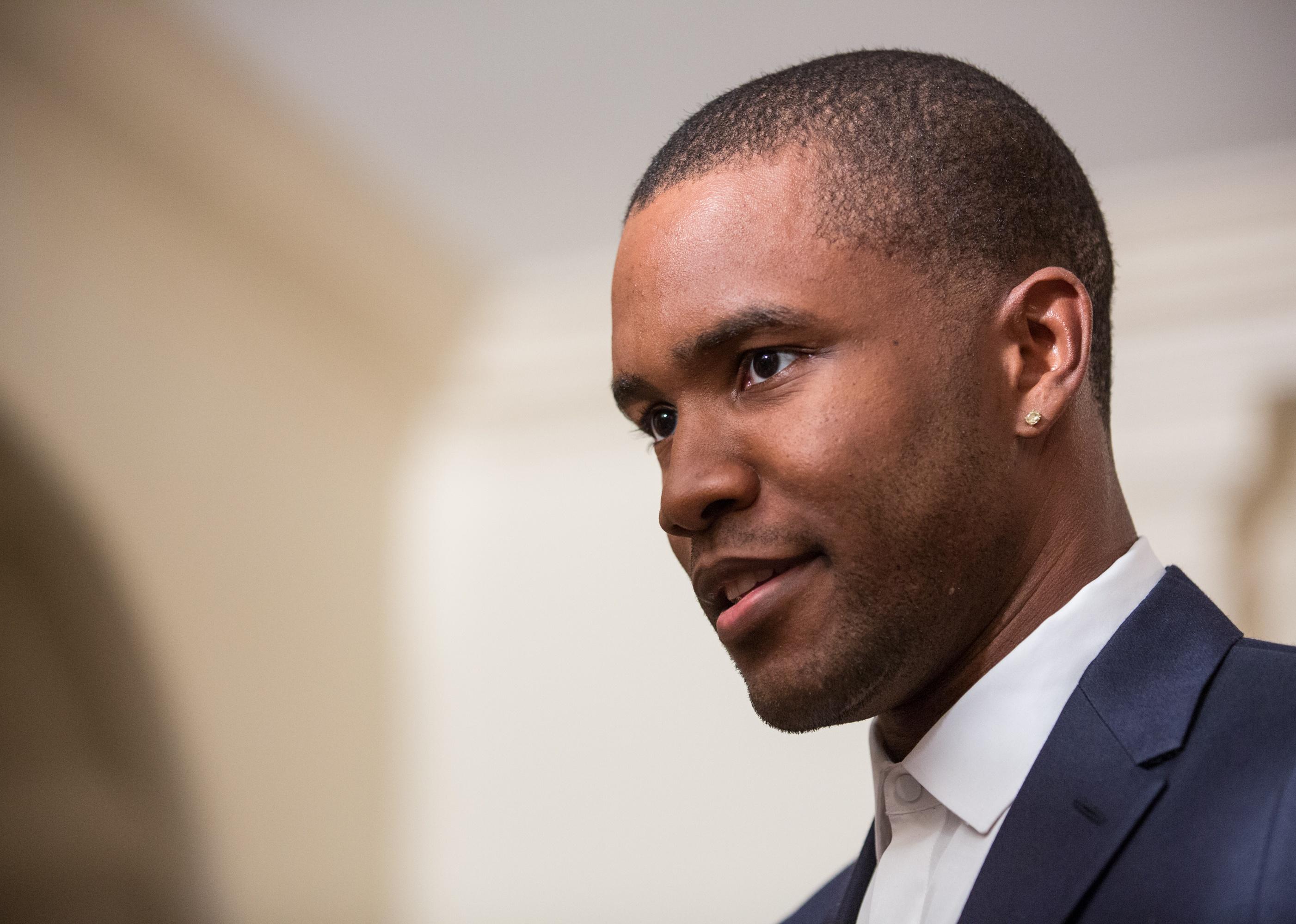 R & B artist Frank Ocean 