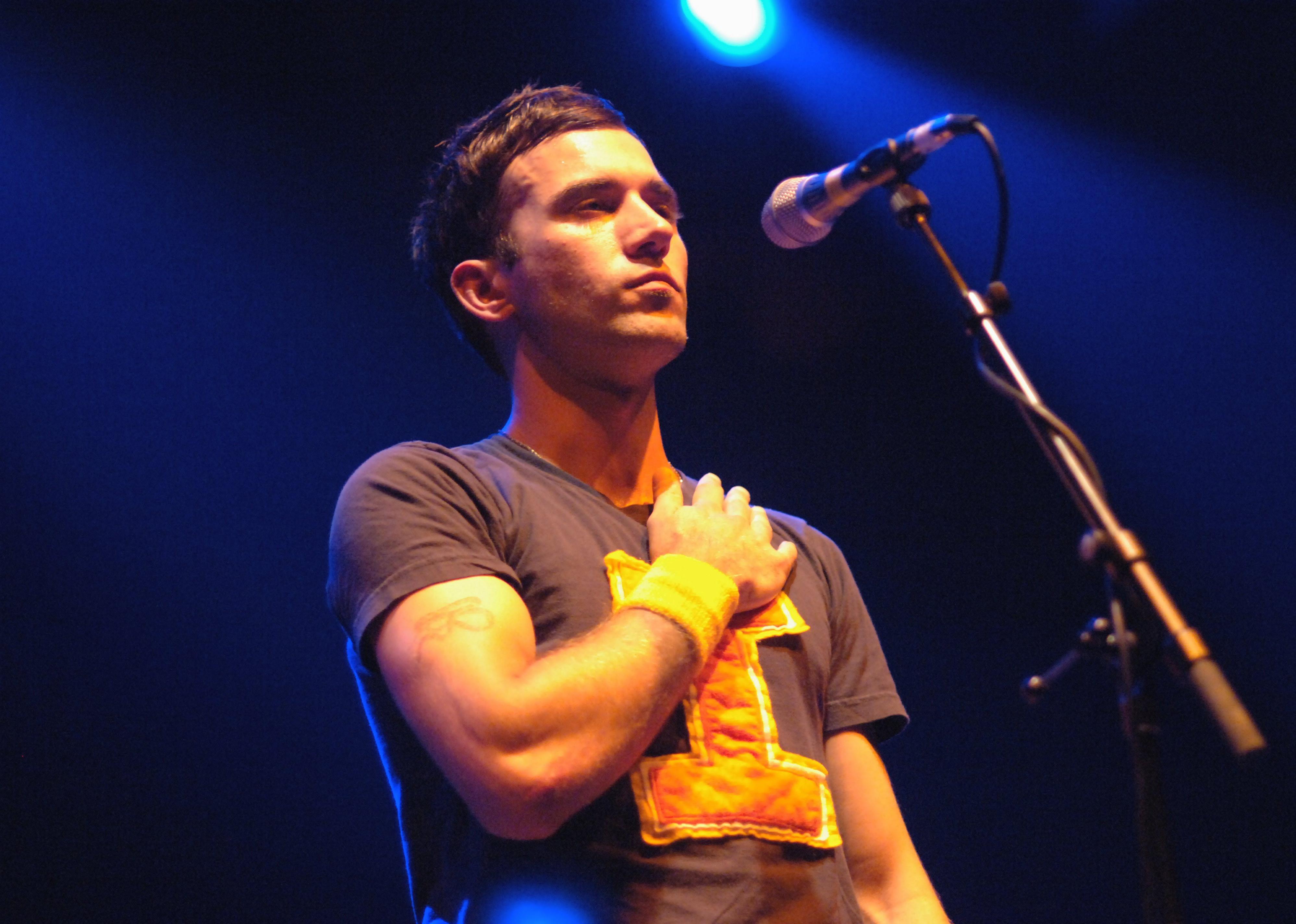Sufjan Stevens performs onstage
