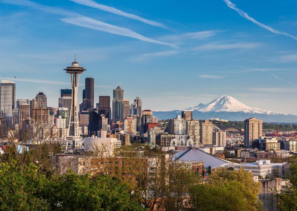 Seatlle downtown skyline.