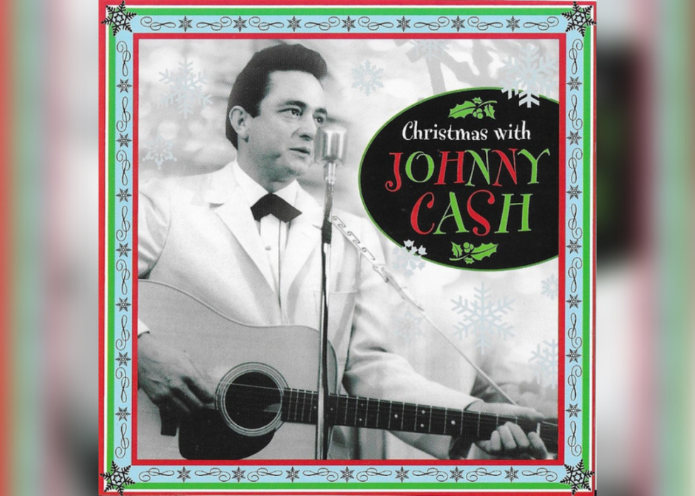 Johnny Cash at the Hammerstein Ballroom in New York City.