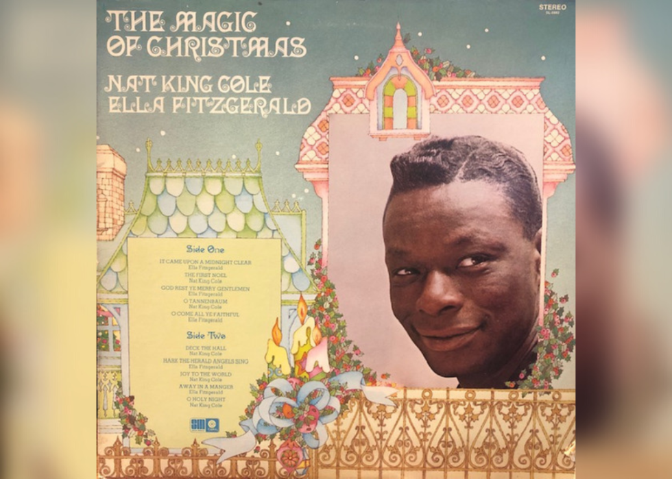  Nat "King" Cole records at Capitol Recording Studios.