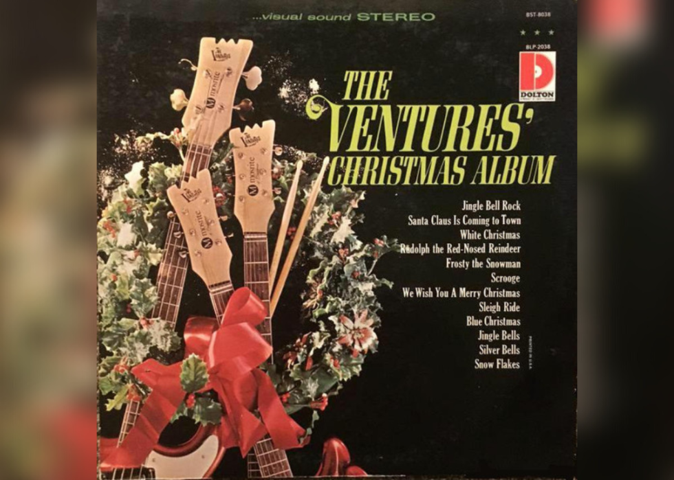 "The Ventures" pose for a portrait in the late 1960's. 