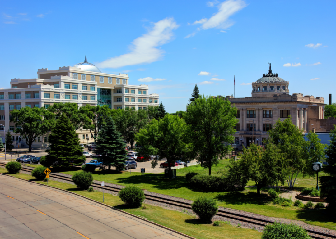 Historic buildings in Grand Forks.