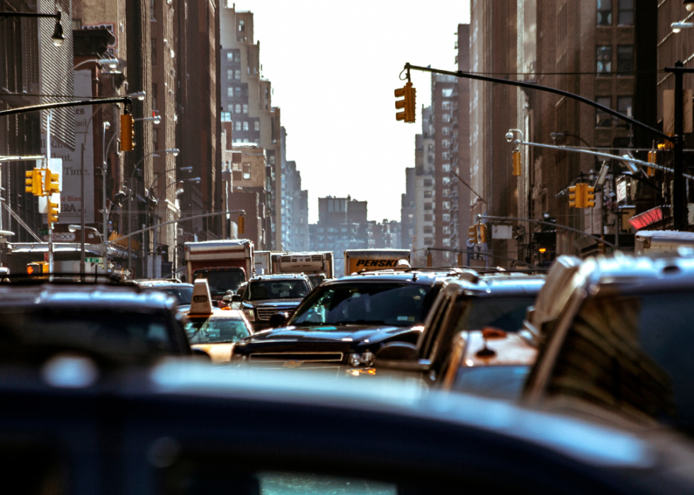 NYC traffic.