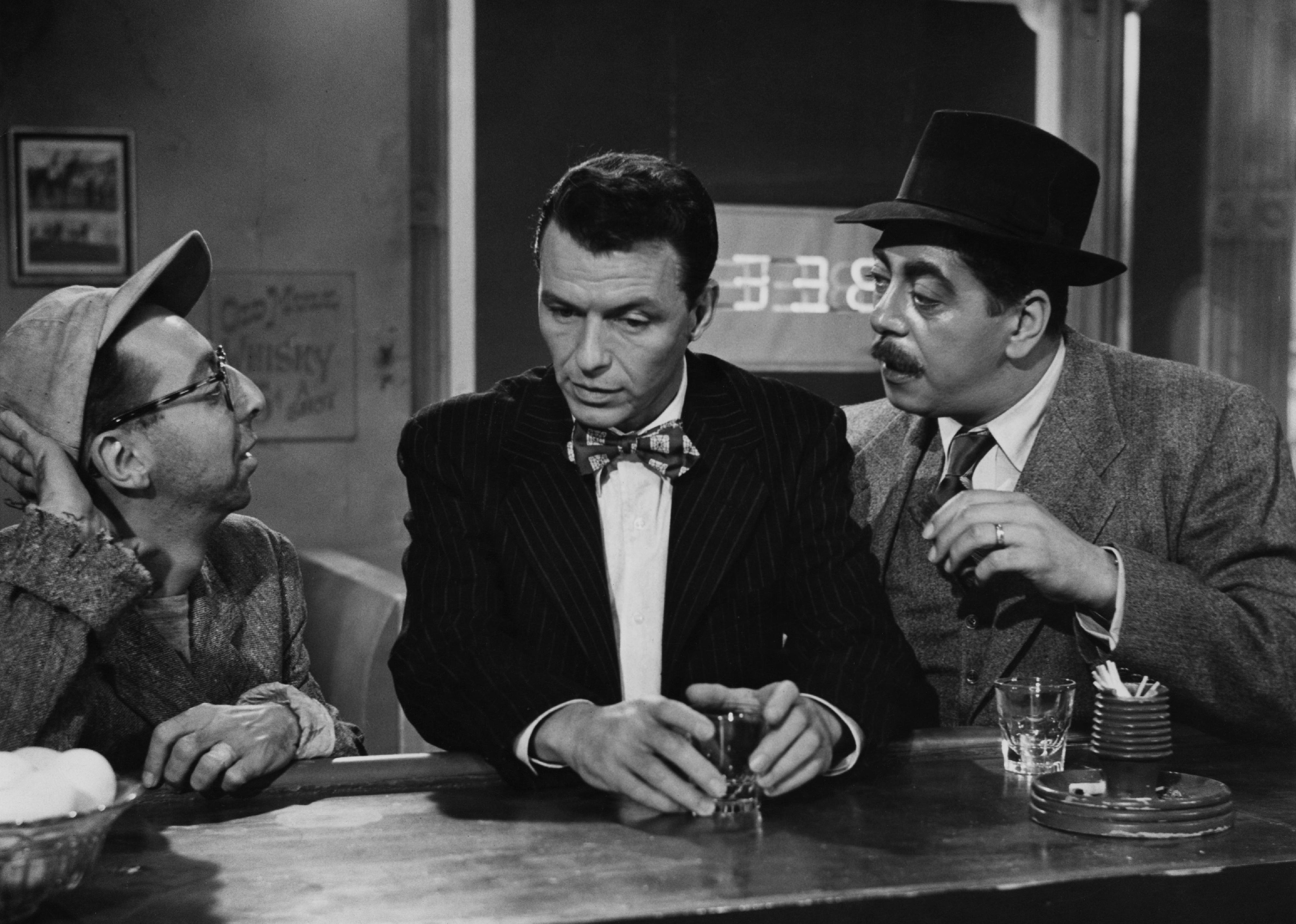 Frank Sinatra stars in the film 'The Man with the Golden Arm', 1955.