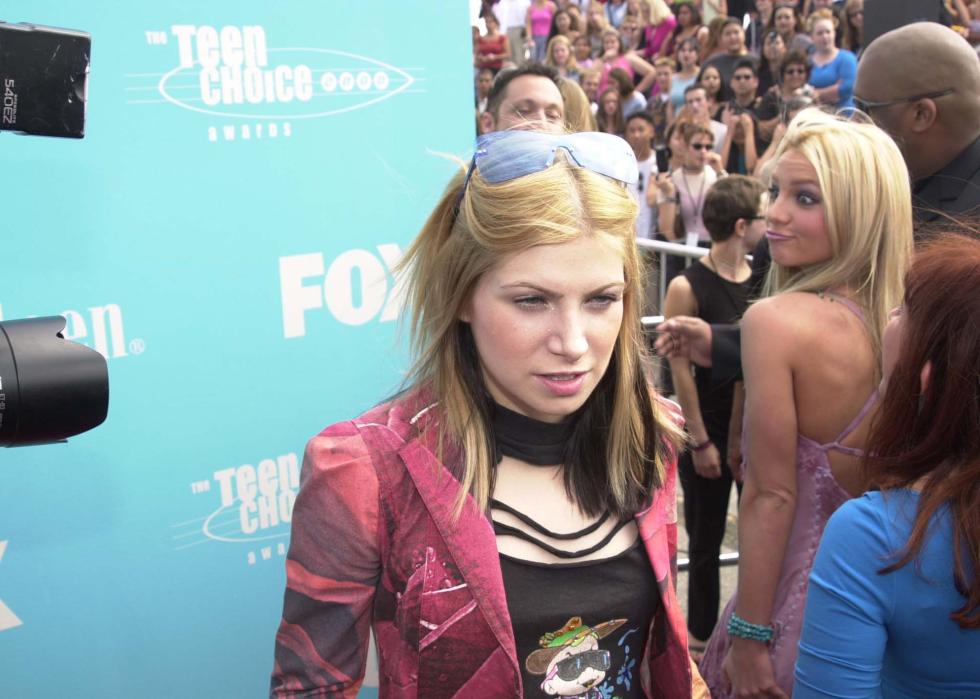 Vitamin C at the 2000 Teen Choice Awards talking to press.