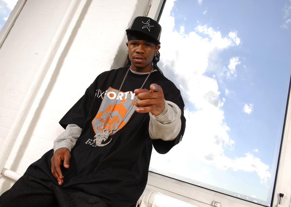 Chamillionaire during a portrait session.