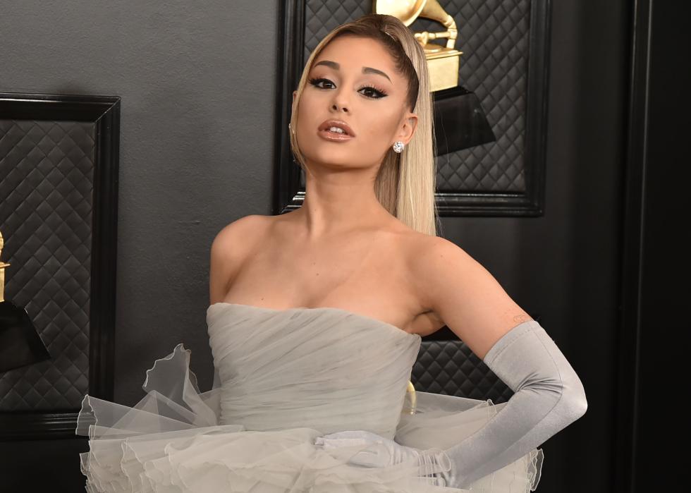 Ariana Grande attends the 62nd Annual Grammy Awards