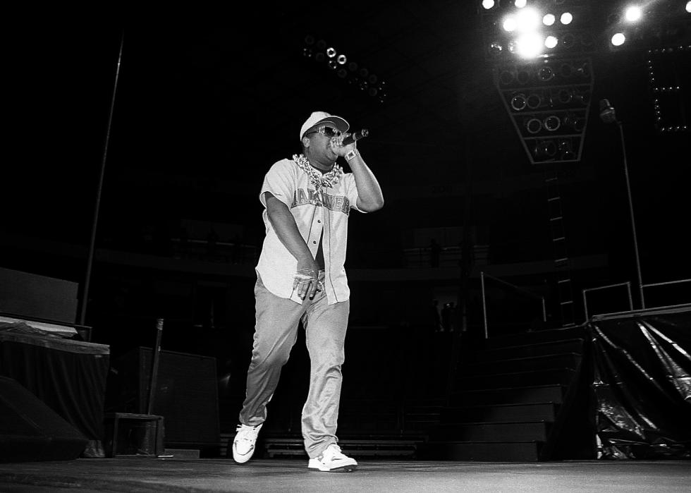 Sir Mix-A-Lot performs at Kemper Arena in Kansas City.