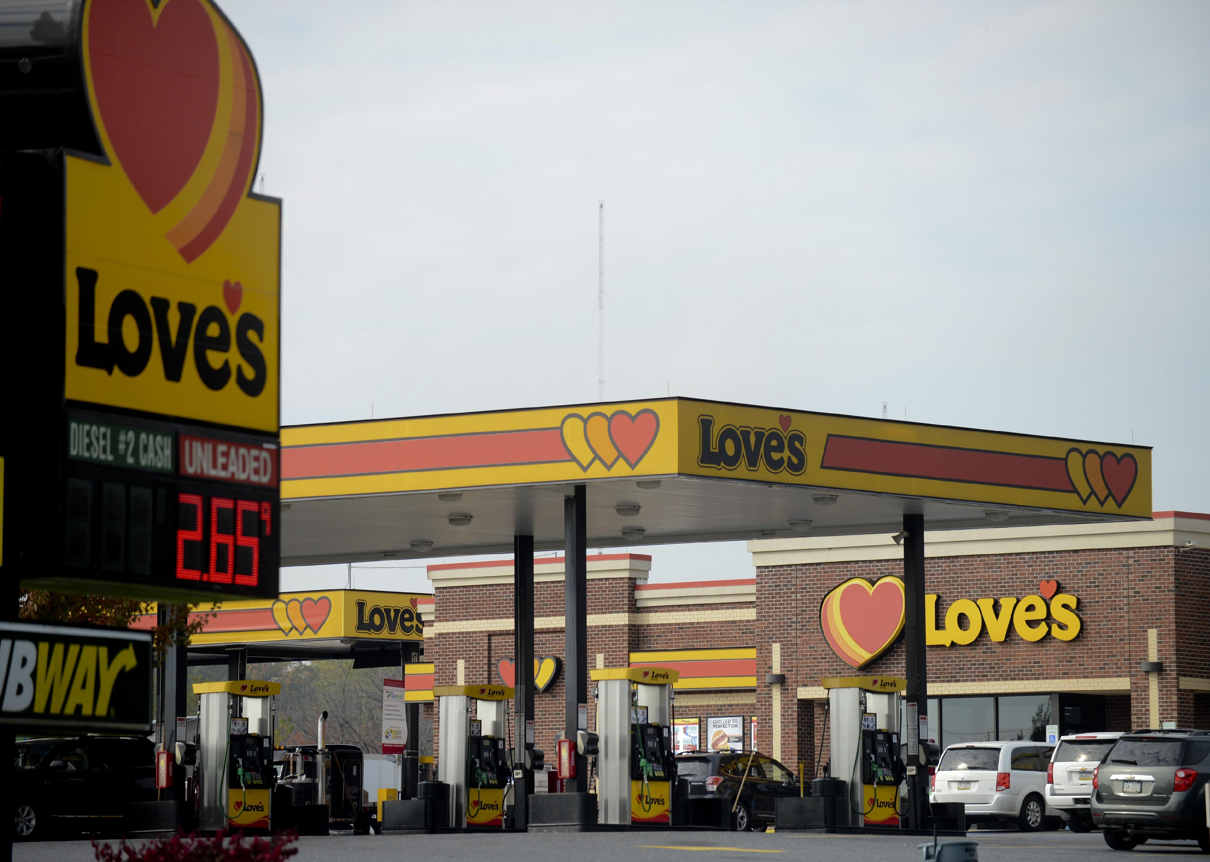 Love's Truck Stop in Shartlesville