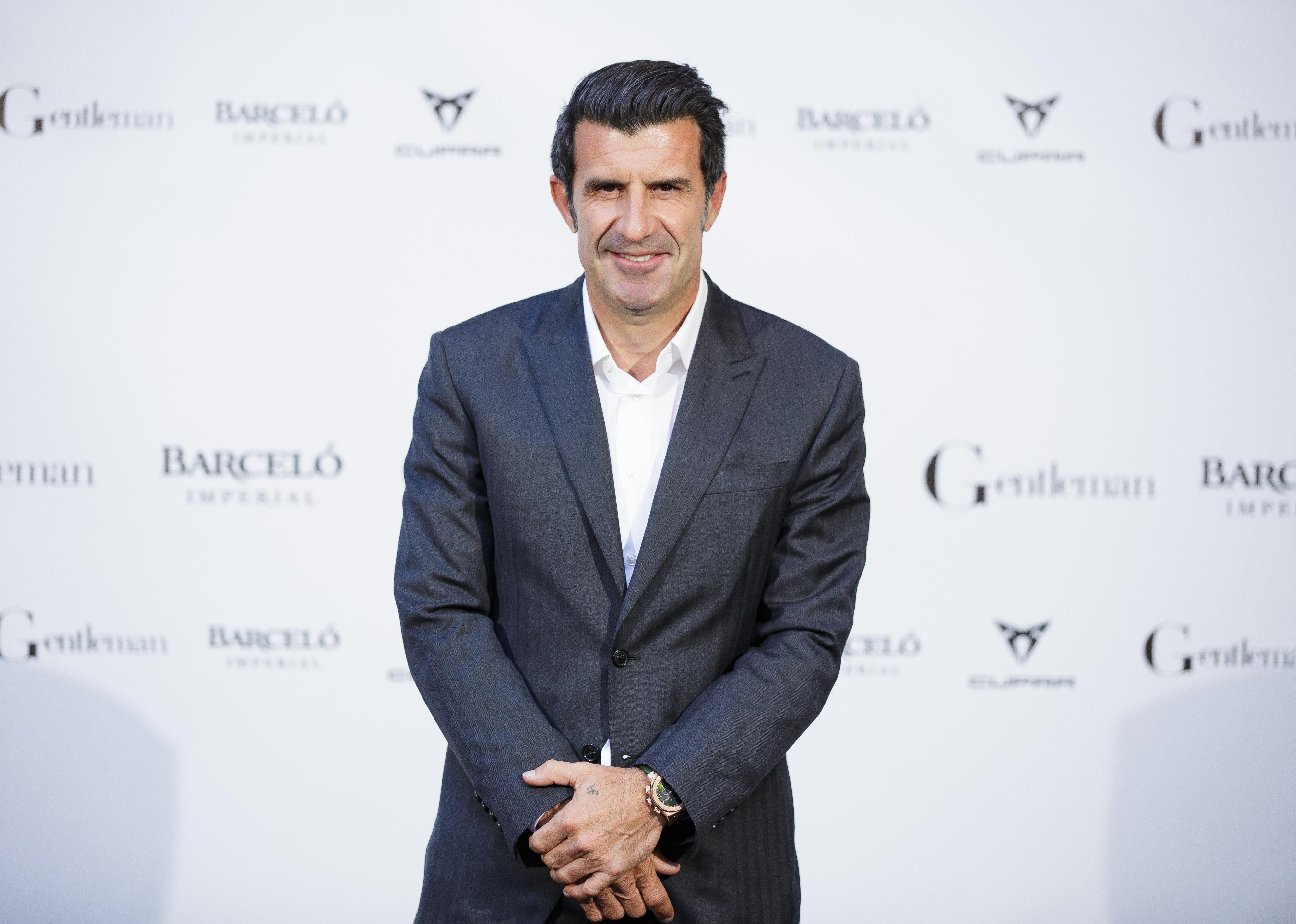 Luis Figo attends the photocall of Gentleman Awards 2022.