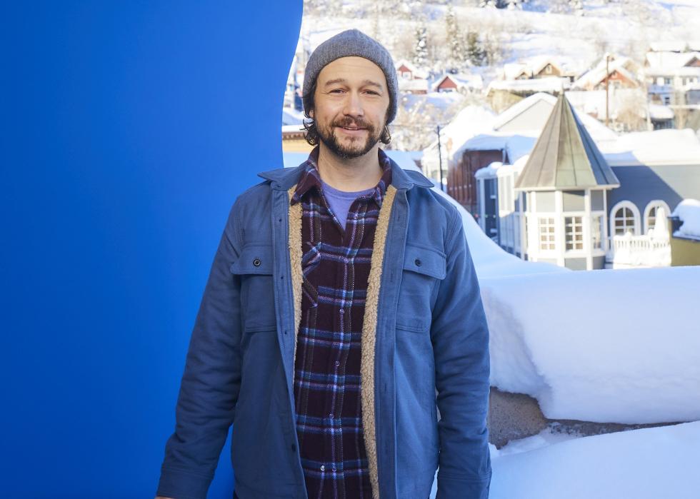 Joseph Gordon-Levitt visits the IMDb Portrait Studio at Acura Festival Village.