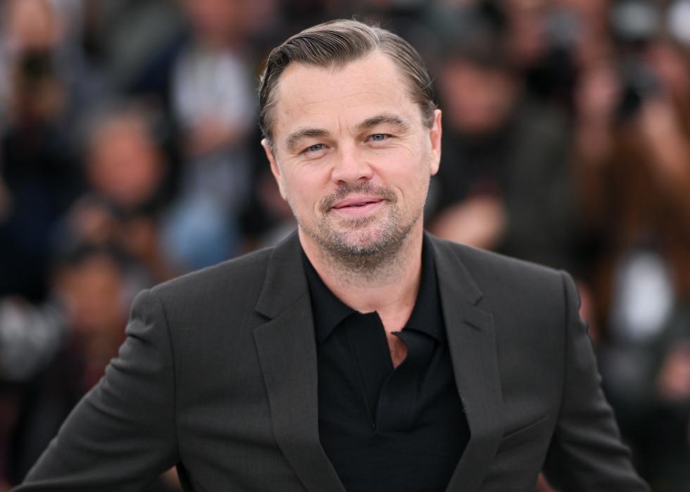 Leonardo DiCaprio attends the "Killers Of The Flower Moon" photocall.