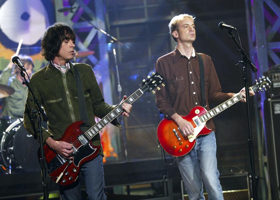 Fountains of Wayne performs on "The Tonight Show with Jay Leno" at the NBC Studios.
