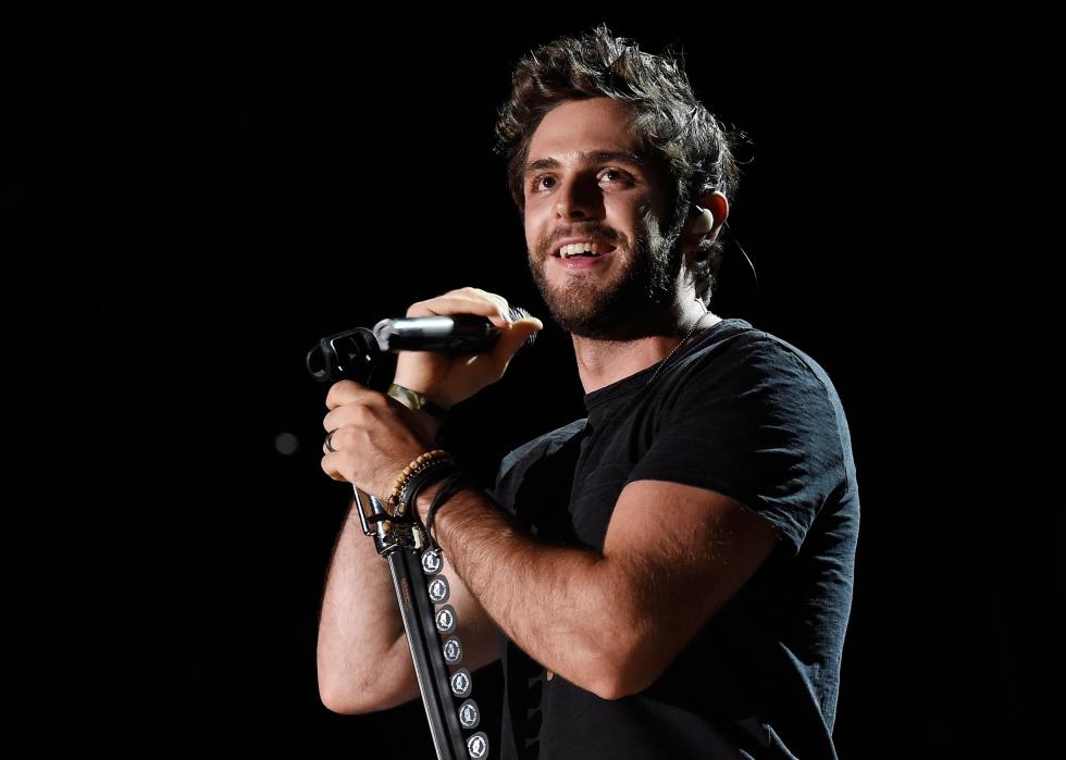 Thomas Rhett performs onstage during the 2015 CMA Festival.