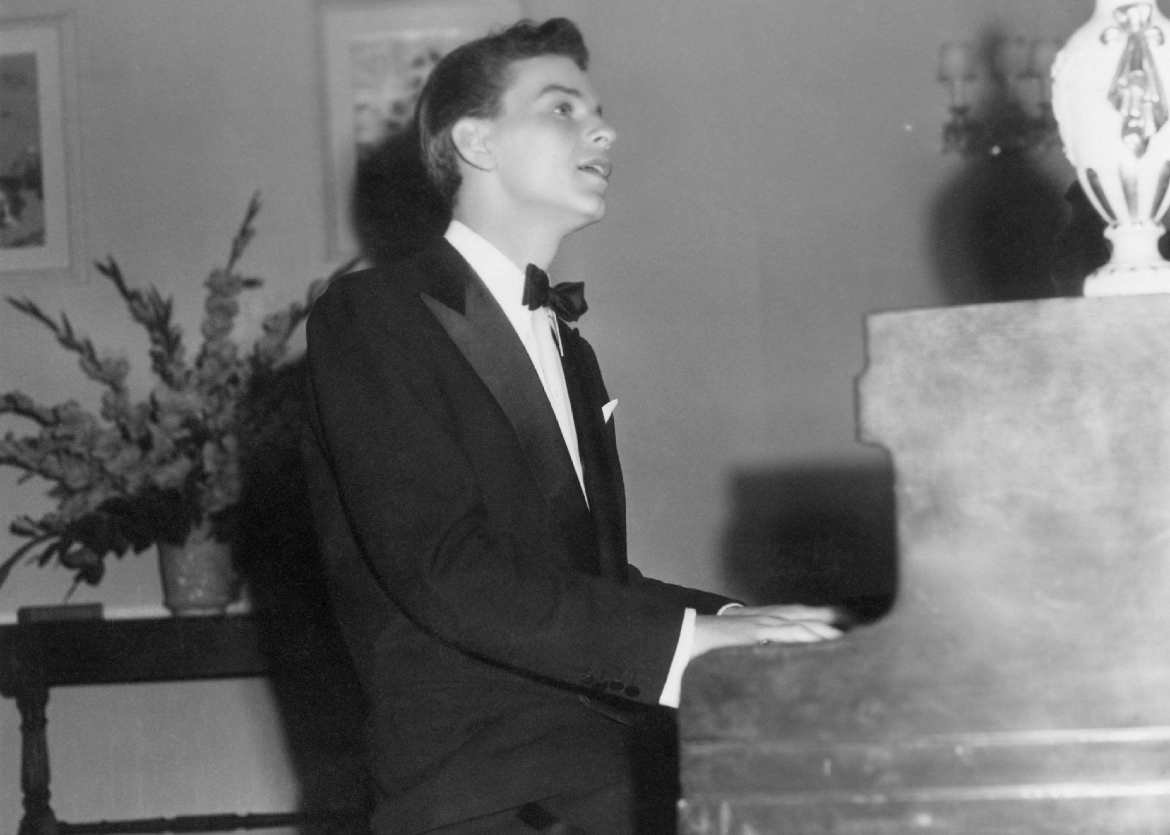 Frank Sinatra in "Higher and Higher."