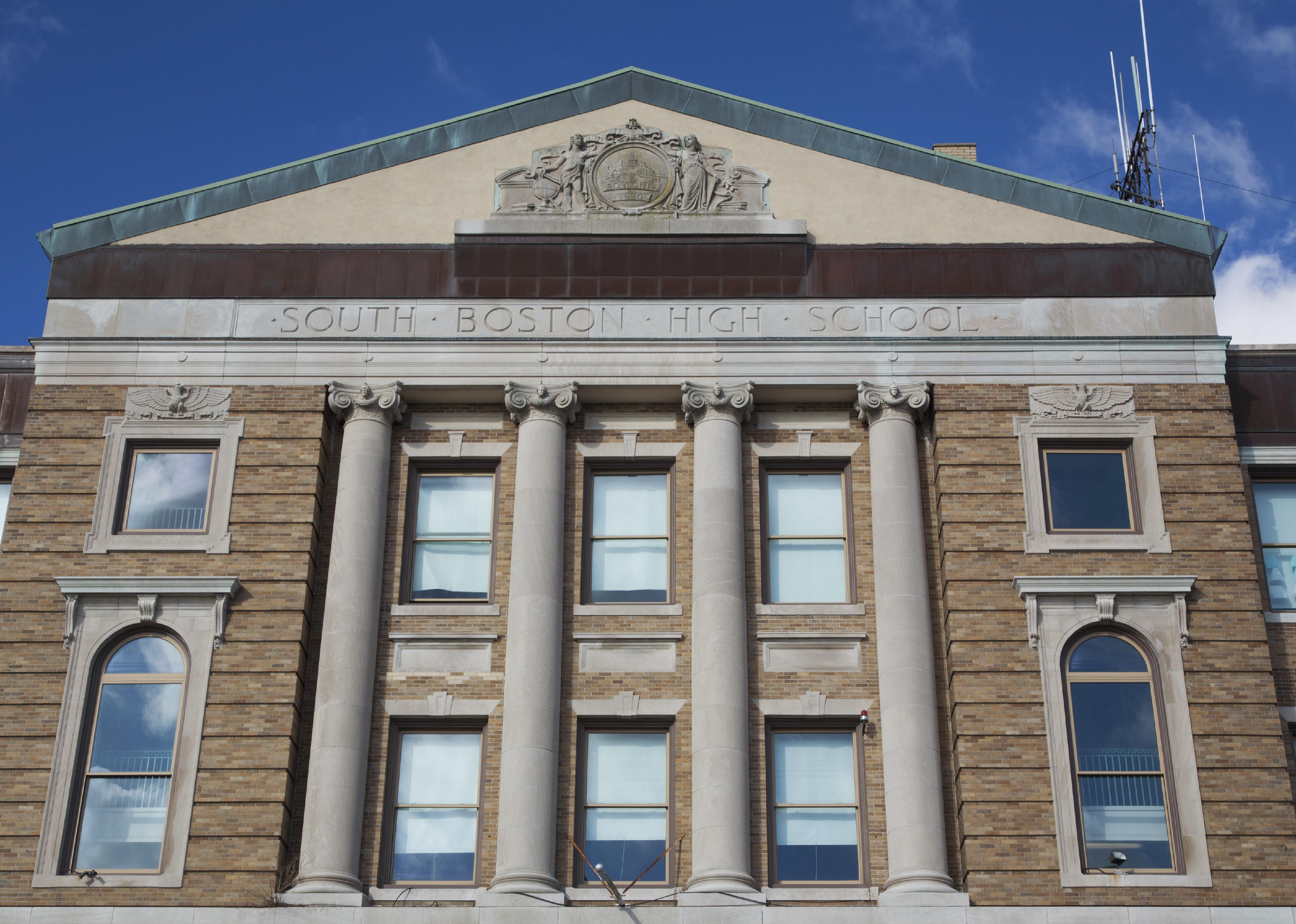 South Boston High School in Massachusetts