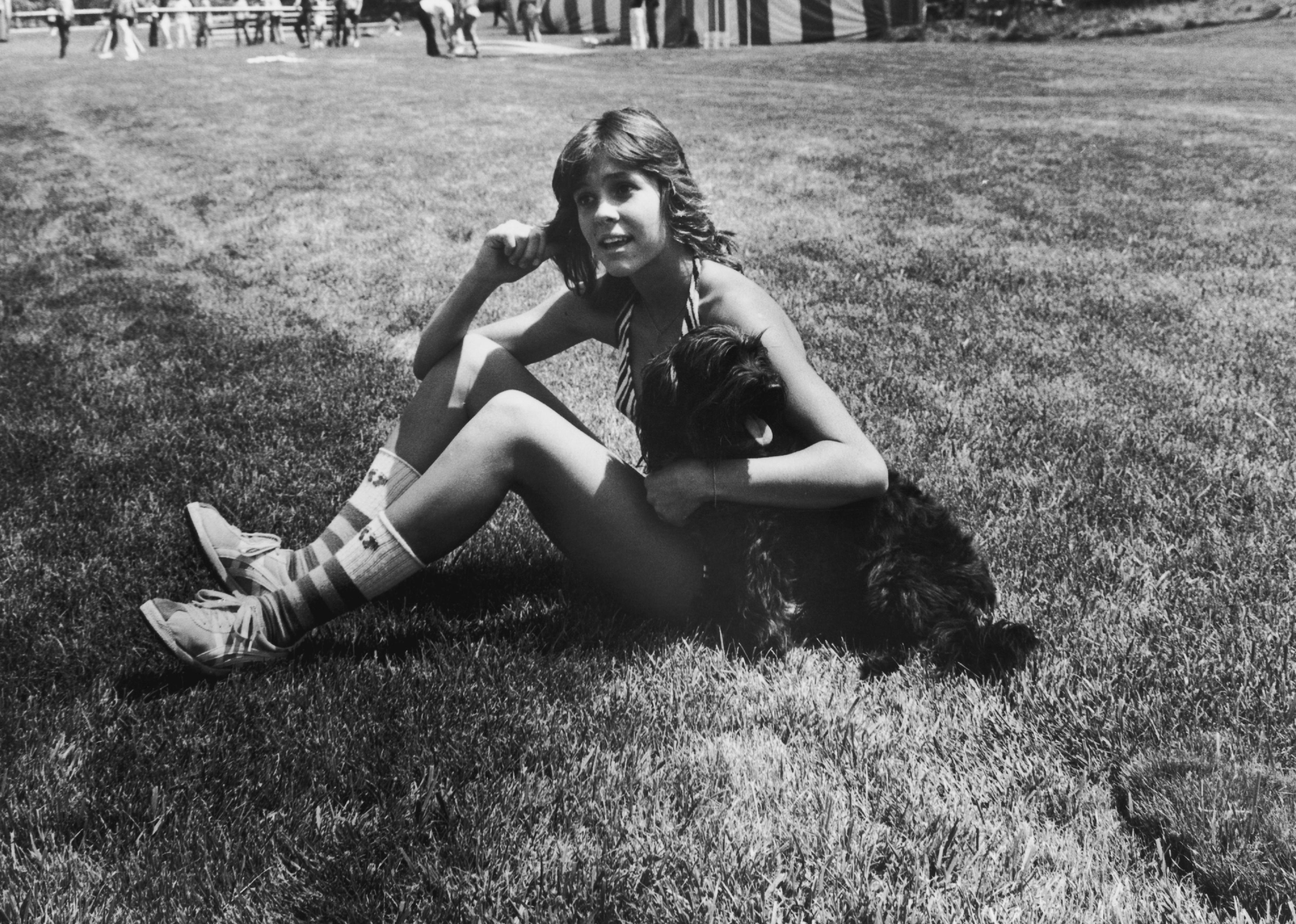Kristy McNichol at the 'US Against the World' celebrity athletic contest on Magic Mountain.