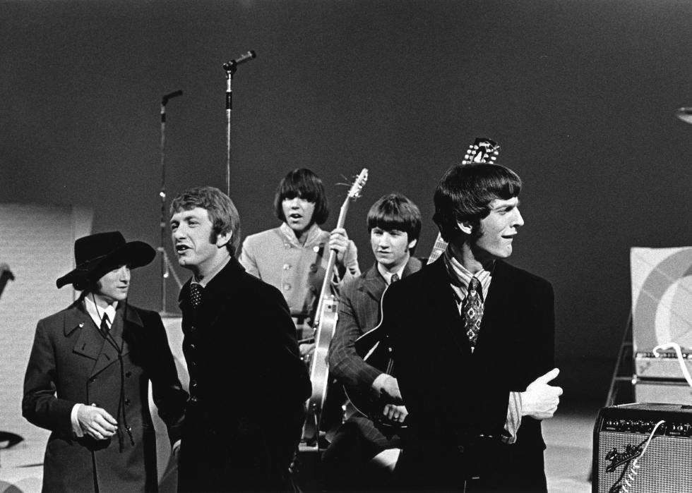 "Buffalo Springfield" on a TV show.