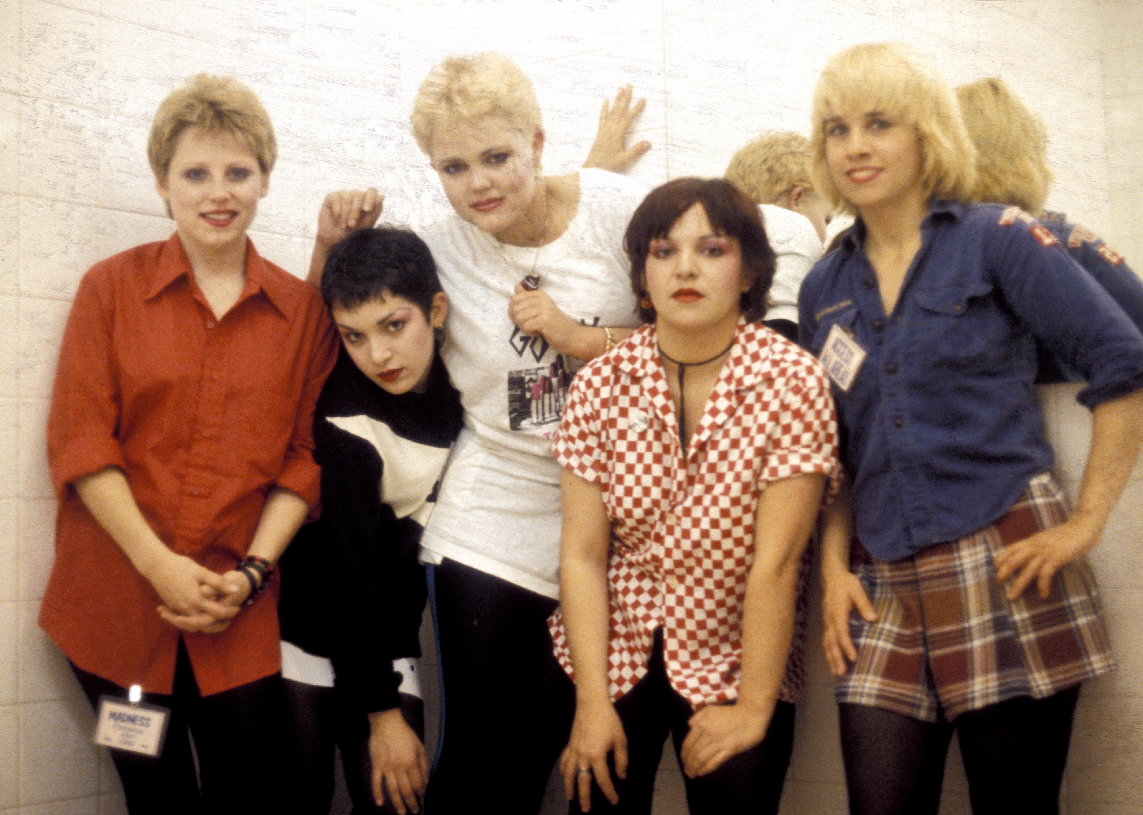 Portrait of the Go-Go's.