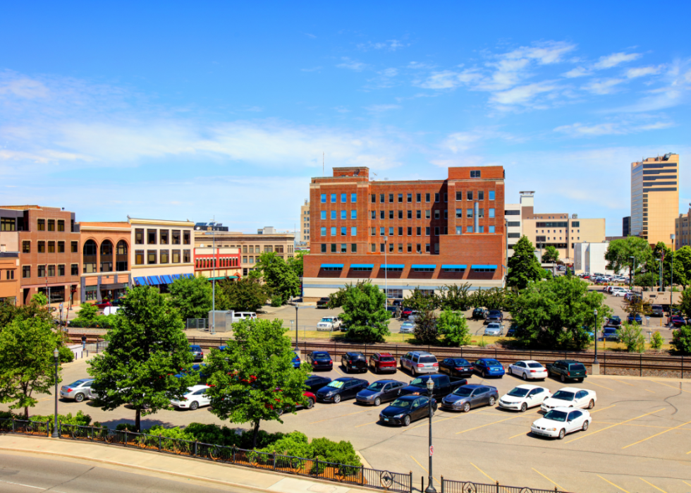 Fargo, North Dakota skyline.