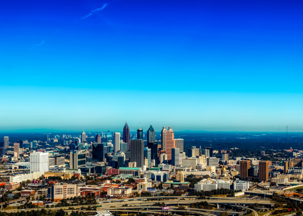 Atlanta, Georgia skyline.