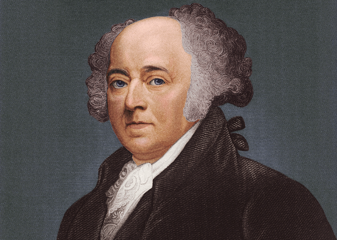 An illustration of John Adams.