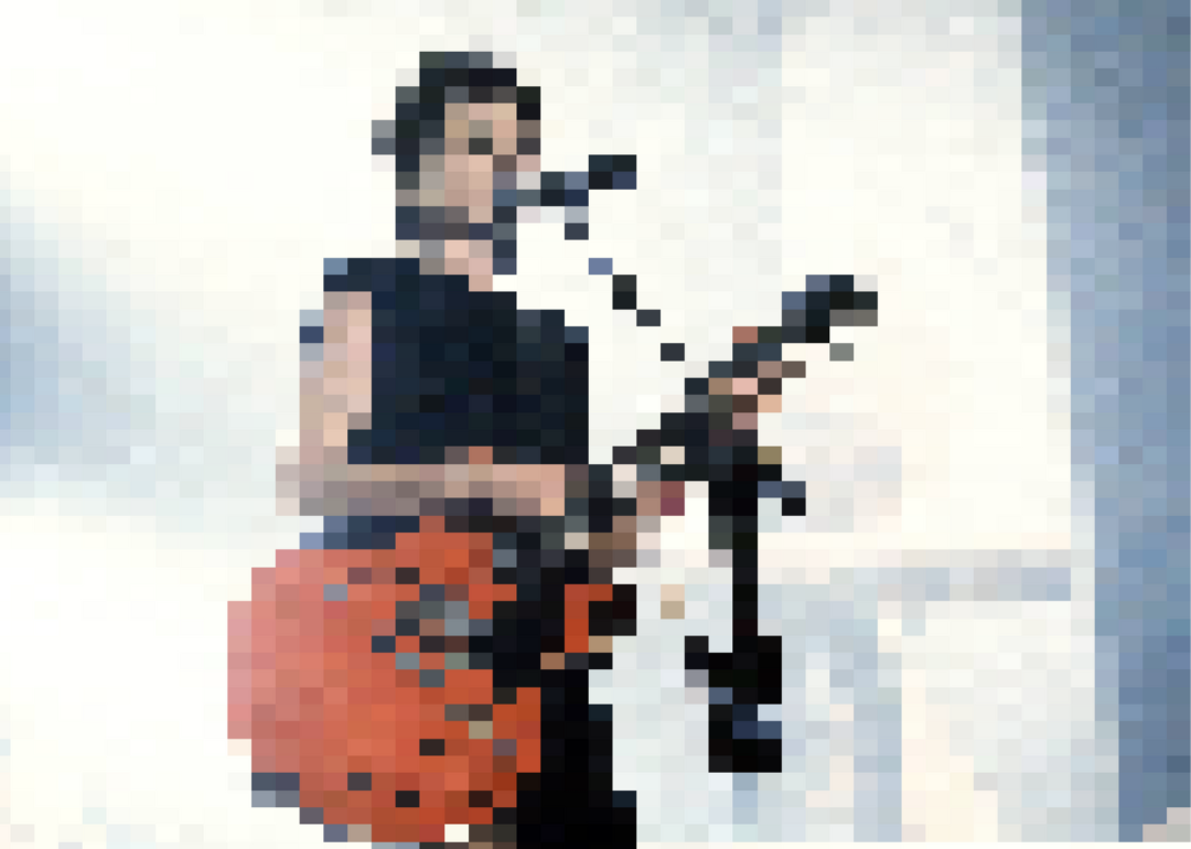 Cranberries singer onstage at a concert.