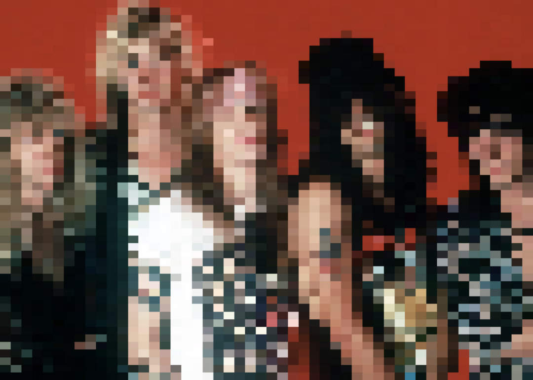Portrait of Guns N' Roses.