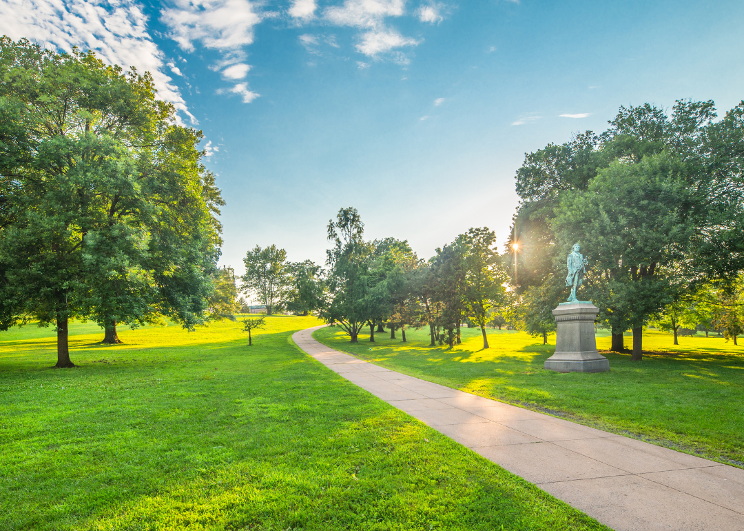 A park in Hartford.
