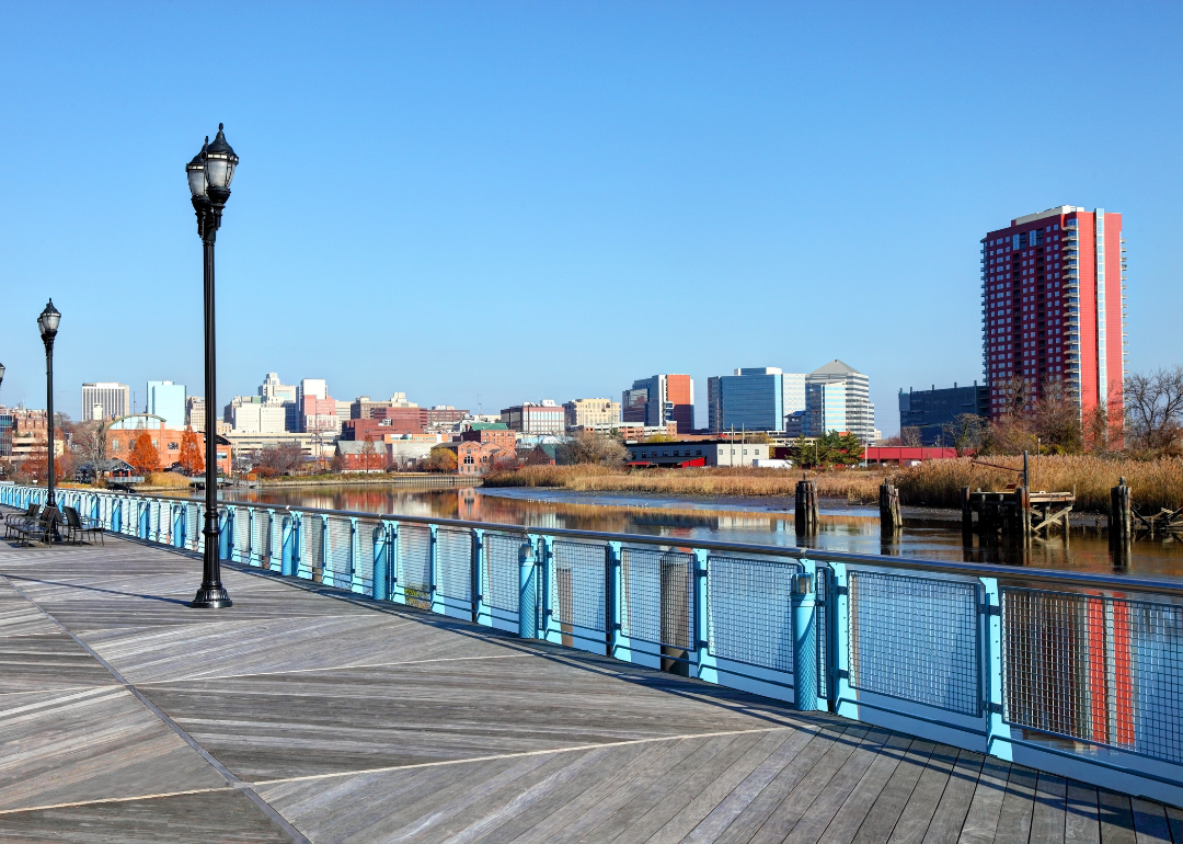 Wilmington skyline.