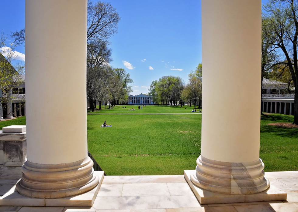 University of Virginia campus.
