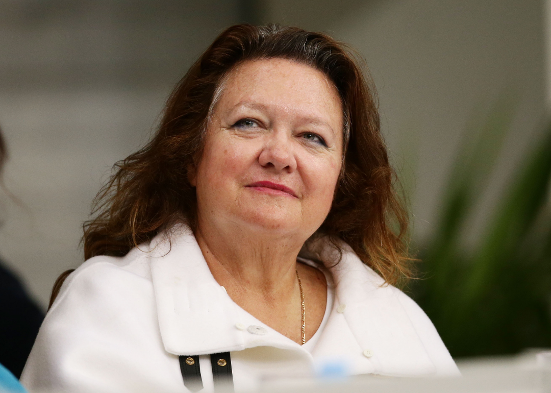 Gina Rinehart attends event.