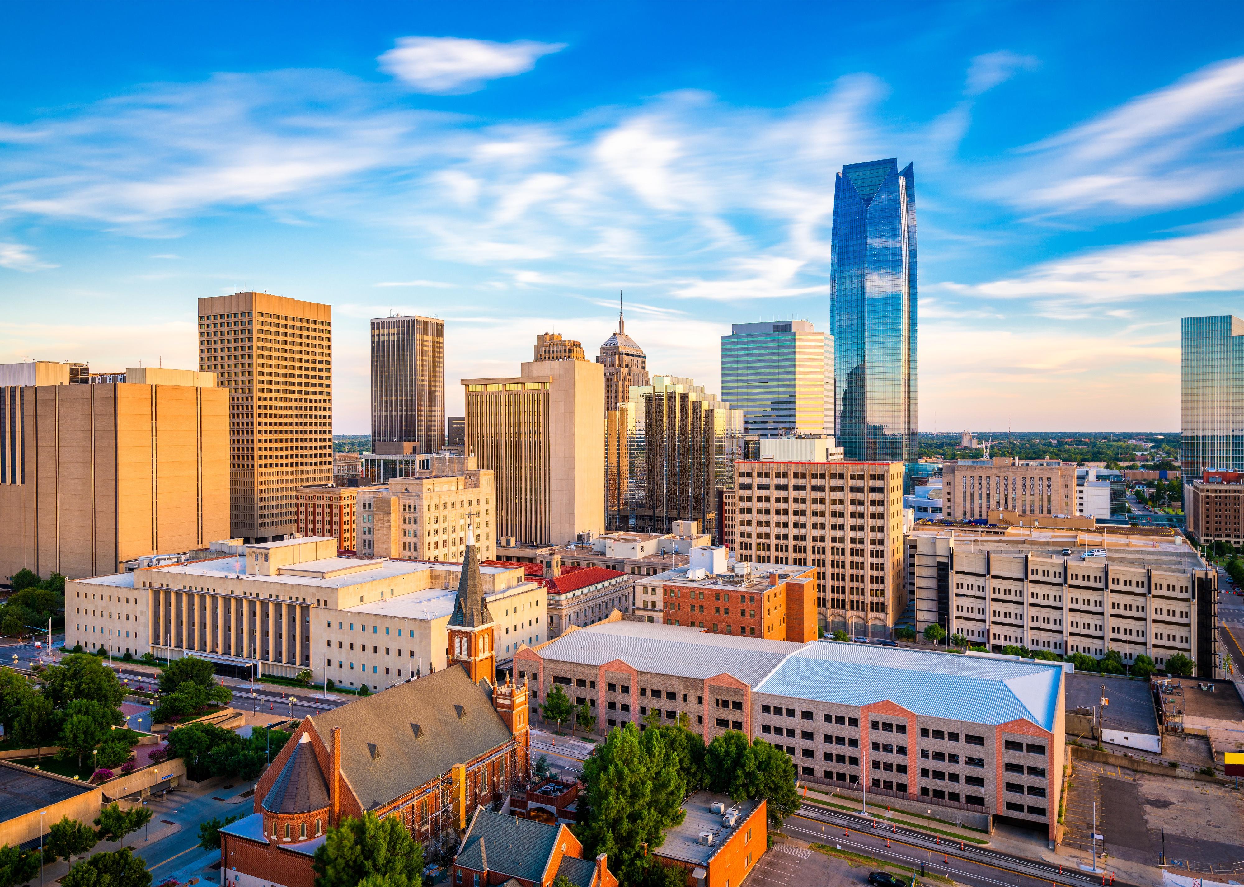Oklahoma City, Oklahoma, downtown skyline