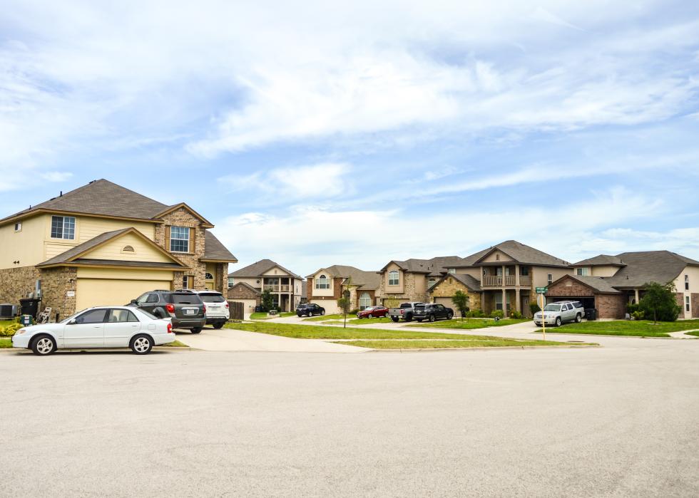 Residential neighborhood in Killeen.