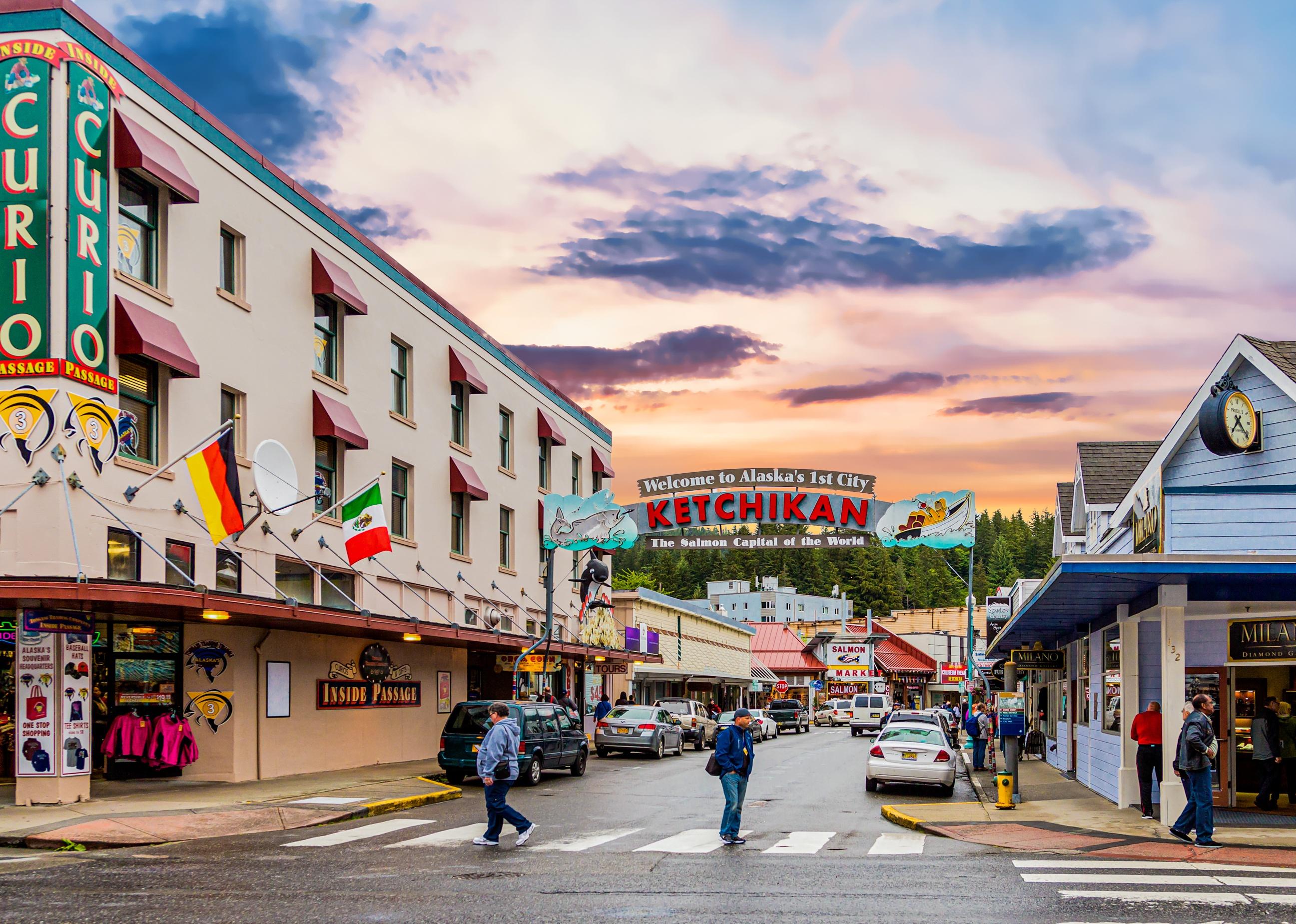 Ketchikan shopping district