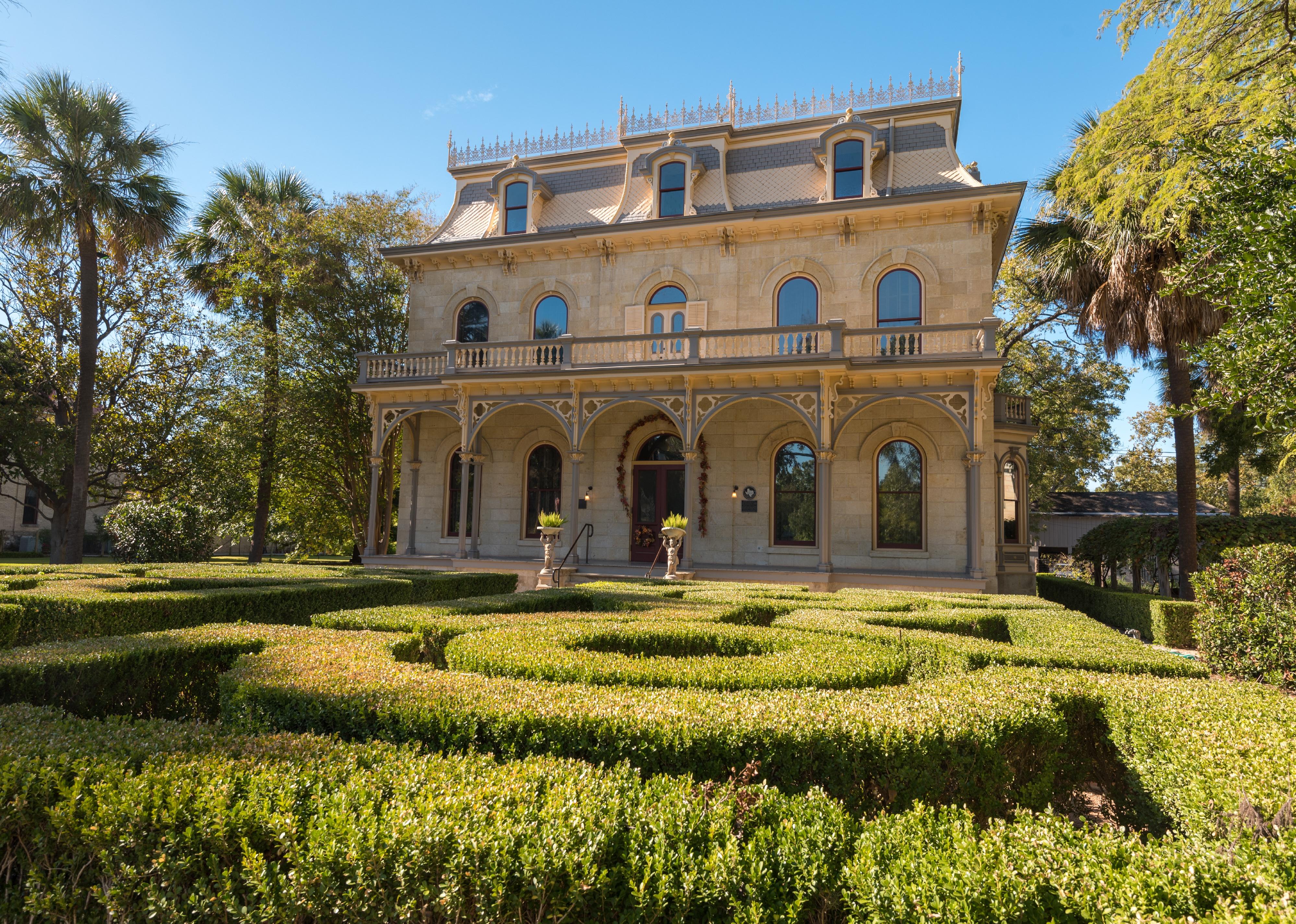 Old House in King William Historic District in San Antonio.
