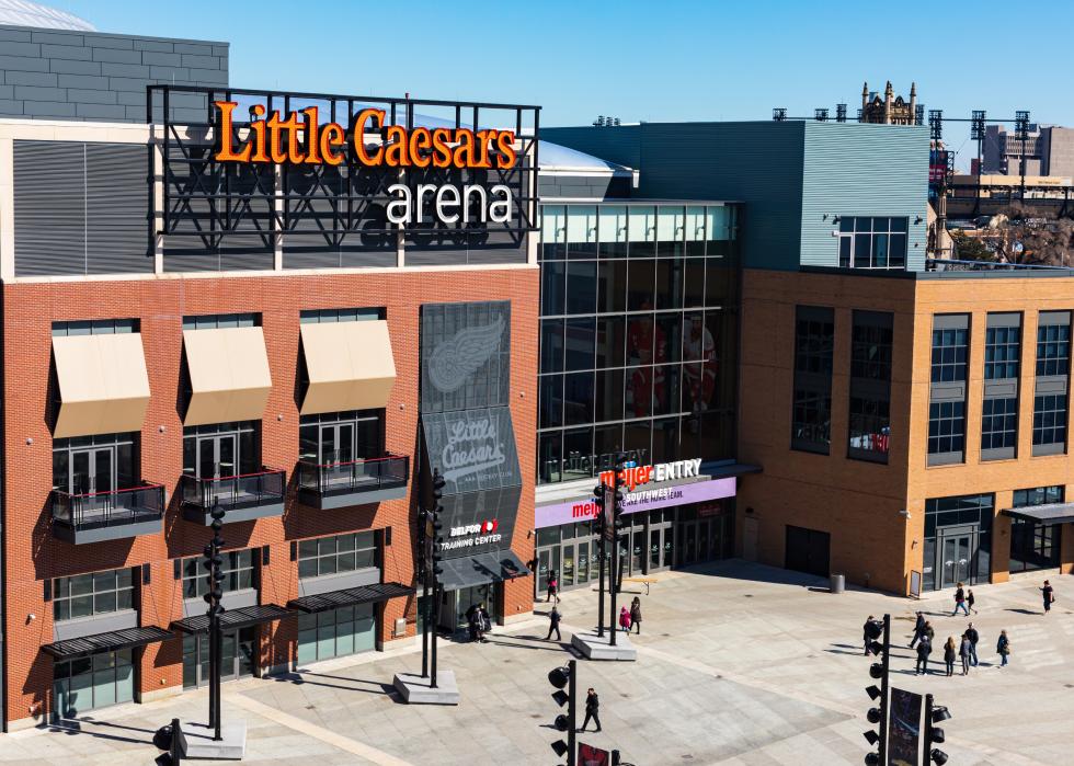 Little Caesars Arena, multi-purpose arena in Midtown Detroit