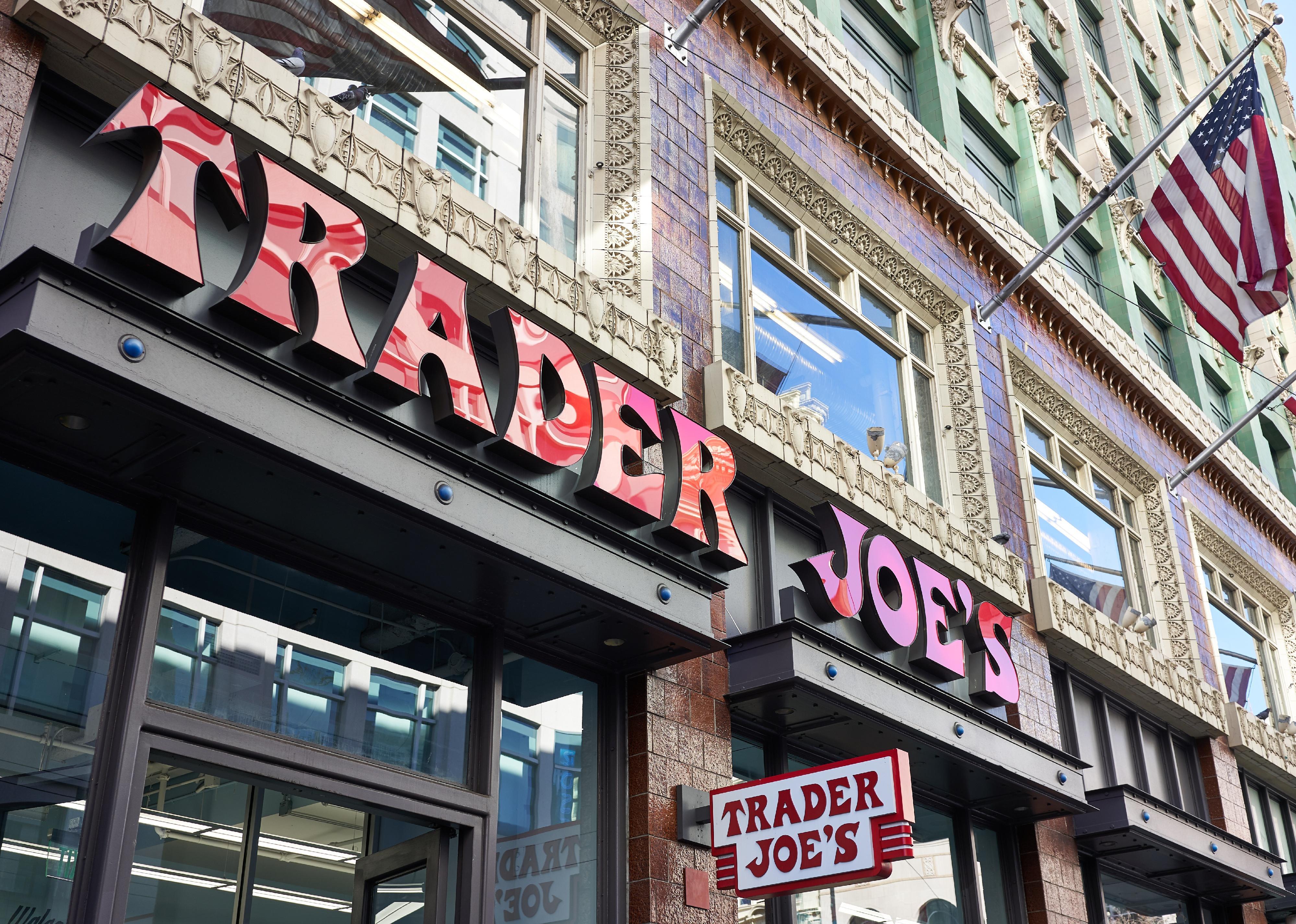 Trader Joe's storefront.