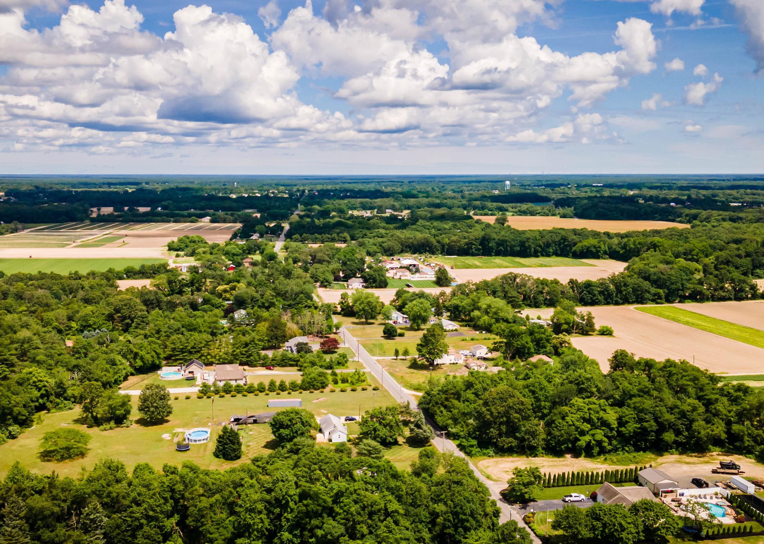 Ariel view of south New Jersey.