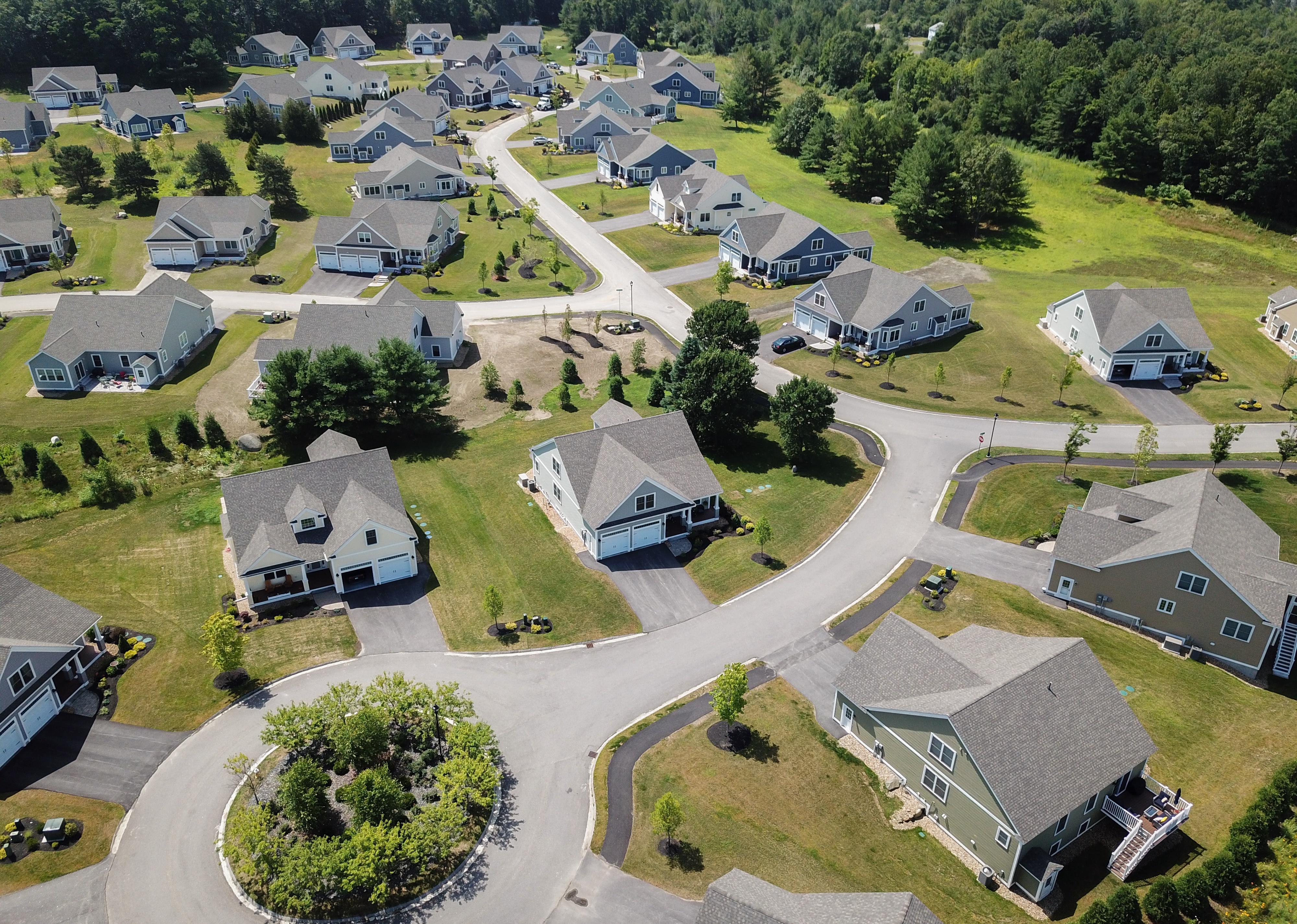 Bramber Green Neighborhood in Greenland, New Hampshire.