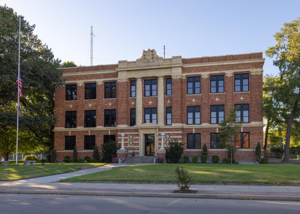 The Pemiscot County Courthouse.