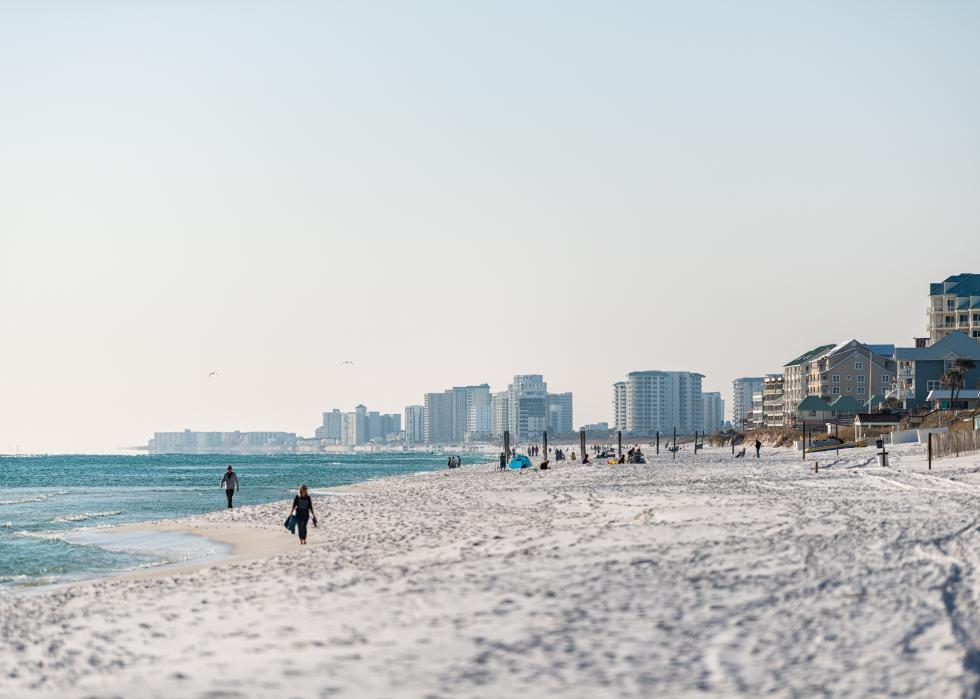Shot down the coast on Miramar Beach.
