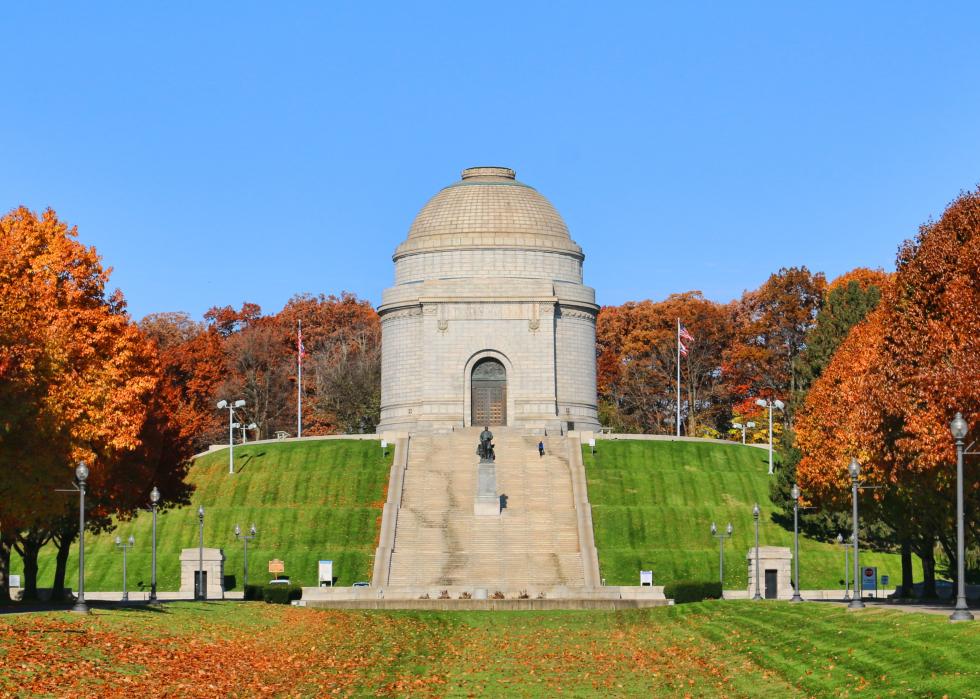 The McKinley National Memorial in Canton, Ohio